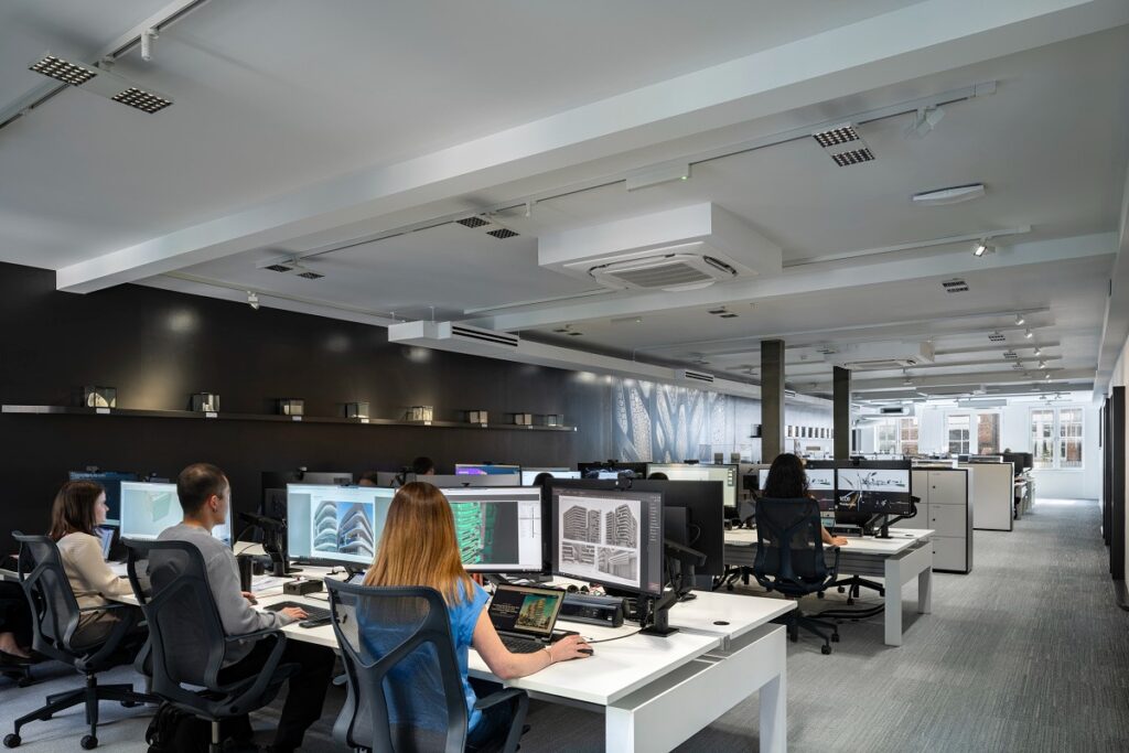 ERCO Lighting at Zaha Hadid Offices